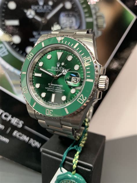 rolex hulk submariner price uk